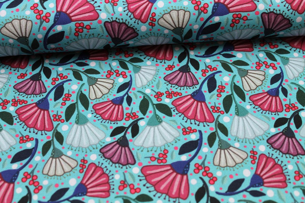 Canvas Garden Stories von Emjo Design - mint